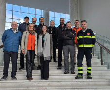 Visita da Comitiva Italiana fortalece cooperação internacional em gestão de riscos no Paraná