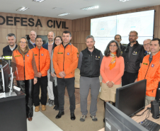 Visita da Comitiva Italiana fortalece cooperação internacional em gestão de riscos no Paraná