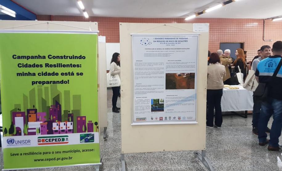 Seminário de Pesquisa em Redução de Desastre surpreende pela qualidade dos projetos de pesquisa apresentados em Curitiba.