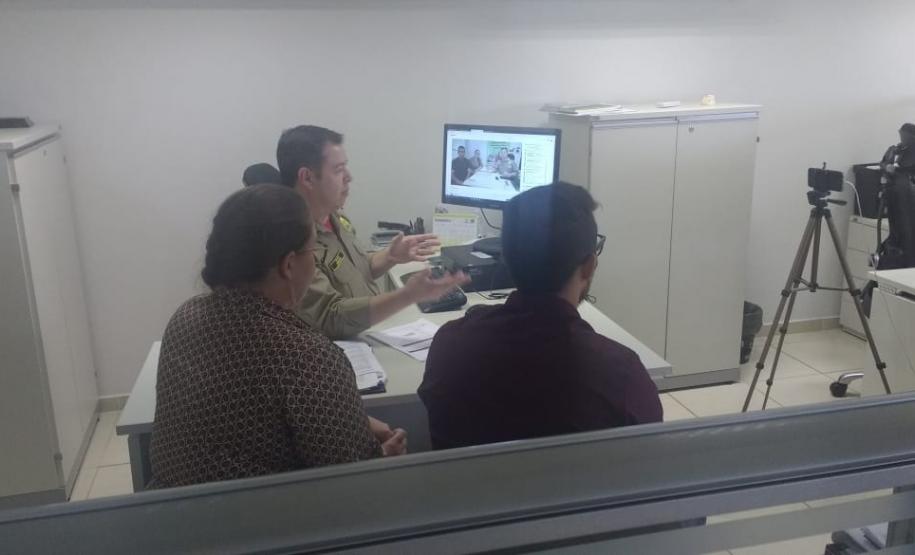 CEPED/PR realiza teleconferência com alunos do curso "Desenvolvimento de Capacidades para Tornar as Cidades mais Resilientes”.